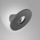 Lampada a LED da parete per esterno in alluminio con diffusore orientabile