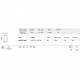 Lampada a LED da parete per esterno in alluminio dal design moderno