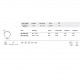 Lampada a soffitto a LED per esterno struttura in alluminio dal design moderno