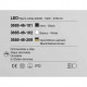 Lampada a sospensione a LED con 8 diffusori dalle linee moderne ed eleganti