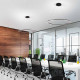Lampada a sospensione a LED con illuminazione a singolo diffusore moderno