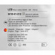 Lampada a sospensione a LED con struttura in metallo dal design moderno