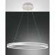 Lampada a sospensione con diffusore circolare grande a led dal design moderno