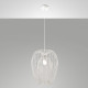 Lampada a sospensione con struttura grande in metallo dal design moderno
