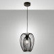 Lampada a sospensione con struttura in metallo dal design moderno