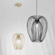 Lampada a sospensione con struttura in metallo dal design moderno