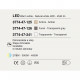 Lampada a sospensione dal design moderno a LED con 3 diffusori in vetro