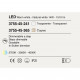 Lampada a sospensione di design moderno a LED dimmerabile diffusore in vetro