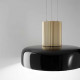 Lampada a sospensione moderna a LED dimmerabile diffusore in vetro