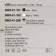 Lampada a sospensione moderno a LED dal design moderno ed elegante
