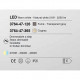 Lampada a sospensione rotonda a LED con 3 diffusori in vetro dal design moderno