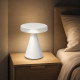 Lampada da comodino LED moderna dimmerabile in metallo