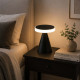Lampada da comodino LED moderna dimmerabile in metallo