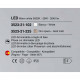 Lampada da parete a LED con struttura in alluminio dal design moderno