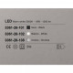 Lampada da parete media a LED con struttura in metallo in stile moderno