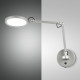 Lampada da parete orientabile a led dal design moderno ed elegante