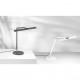 Lampada da scrivania a LED in alluminio e diffusore in metacrilato