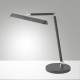 Lampada da scrivania a LED in alluminio e diffusore in metacrilato