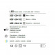 Lampada da scrivania a LED orientabile e dimmerabile con struttura in metallo