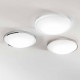 Lampada da soffitto grande con diffusore in vetro a risparmio energetico