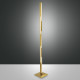 Lampada da terra con diffusore lineare a led dal design moderno ed elegante