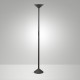 Piantana a led dal design moderno in metallo e diffusore in metacrilato