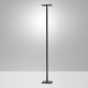 Piantana a led moderna con struttura in alluminio e diffusore orientabile