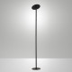 Piantana a led orientabile in metallo e diffusore in metacrilato