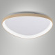 Plafoniera a LED in metallo con diffusore grande in metacrilato