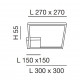 Plafoniera da soffitto piccola a LED con struttura in metallo dal design moderno