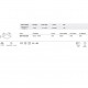 Plafoniera grande a LED da soffitto con struttura in alluminio sottile