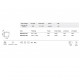 Plafoniera grande a LED per esterno struttura in alluminio dal design moderno