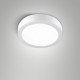 Plafoniera media rotonda a LED da soffitto con struttura in alluminio sottile