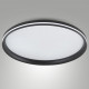 Plafoniera moderna a LED con struttura in metallo e metacrilato grande
