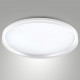 Plafoniera moderna a LED con struttura in metallo e metacrilato grande