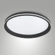 Plafoniera moderna a LED con struttura in metallo e metacrilato media
