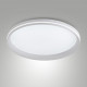 Plafoniera moderna a LED con struttura in metallo e metacrilato media