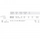 Plafoniera moderna da soffitto con 4 luci a LED con struttura in metallo