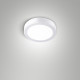 Plafoniera piccola rotonda a LED da soffitto con struttura in alluminio sottile