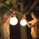 illuminazione a sospensione per esterni wireless a LED "Bolleke"