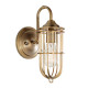 Applique da parete con struttura in acciaio dal design industrial moderno