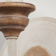 Applique da parete in acciaio da salotto in stile classico con una lampadina