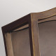 Applique da parete moderna con diffusore in acciaio con 2 lampadine
