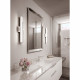 Applique da parete per bagno con diffusore a 1 luce LED integrato
