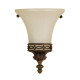 Lampada a parete per salotto classico diffusore in vetro a 1 lampadina