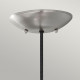 Lampada a sospensione media in acciaio con diffusore a 1 luce dal design moderno