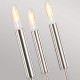 Lampadario moderno con struttura in acciaio con 9 diffusori