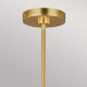 Lampadario moderno con struttura in acciaio con 9 diffusori