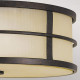 Plafoniera moderna rotonda in acciaio con diffusore in vetro con 3 lampadine