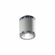 Faretto da soffitto piccolo dal design rustico in ceramica decorata a mano
